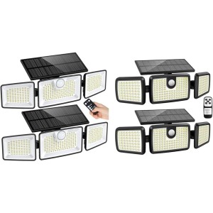 Daphino Quick-Charge 3-Head Solar Light